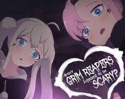 Aren't Grim Reapers Supposed to be Scary? Logo
